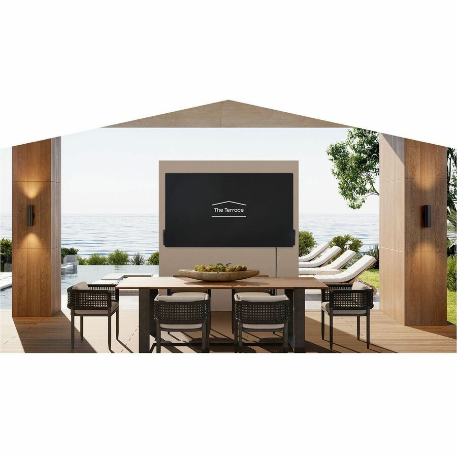 Samsung 85" Class The Terrace Outdoor Dust Cover with Plush Lining and Pockets