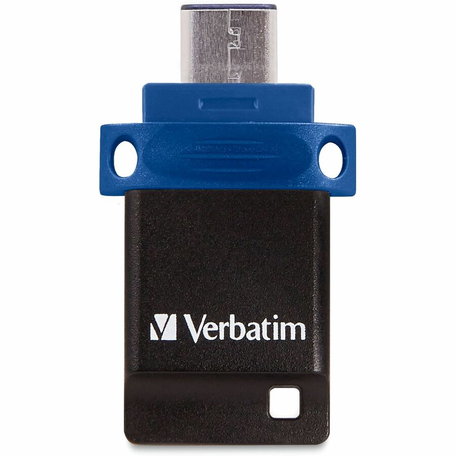 Verbatim Store 'n' Go Dual 128GB USB 3.2 (Gen 1) Flash Drive for USB-C & USB-A Devices - Blue