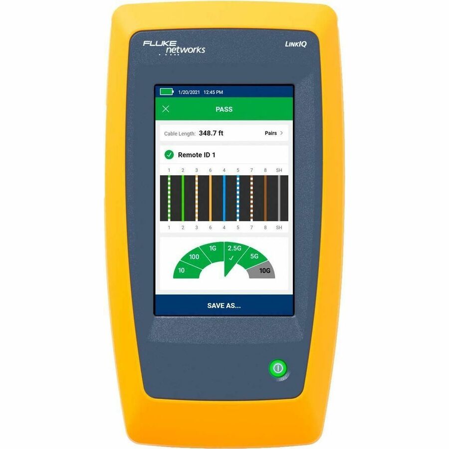 Fluke Networks LIQ-KIT-VFL-FBRLRT Installation & Testing Kit for Fiber Optic Networks