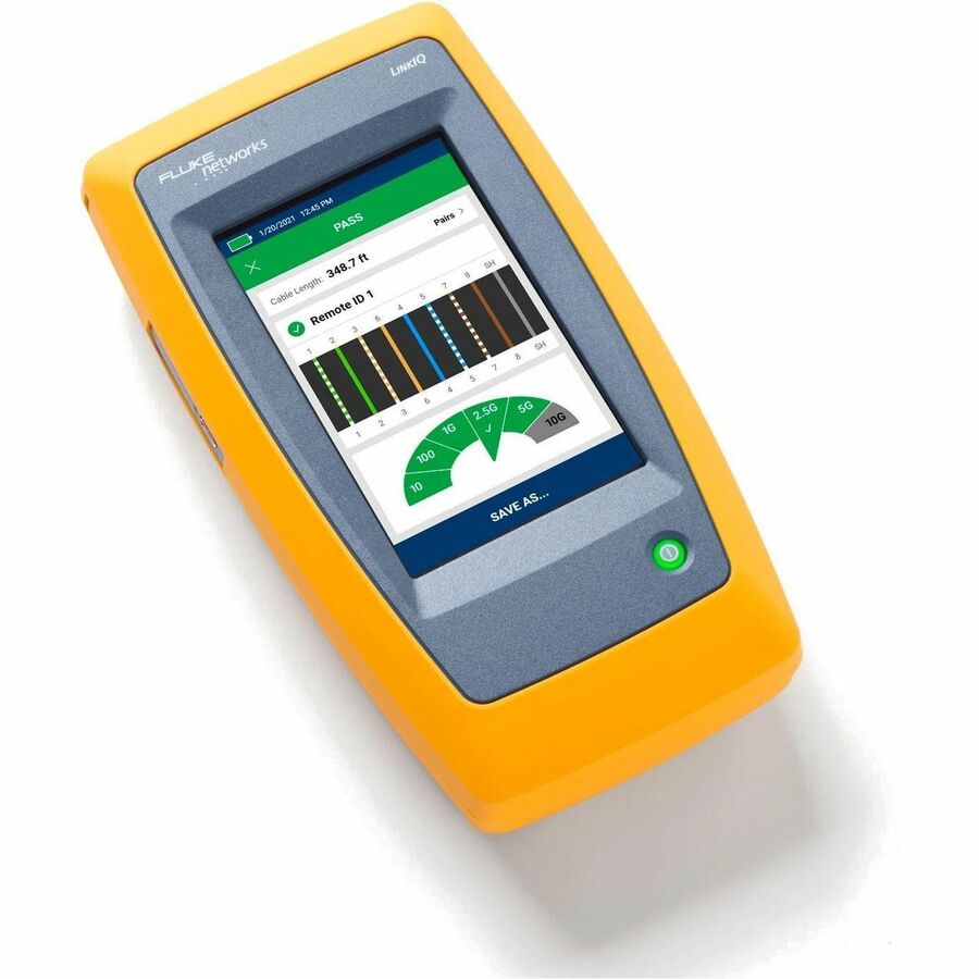 Fluke Networks LIQ-KIT-FQM-100MIC Cable and Network Tester Kit for Accurate Diagnostics