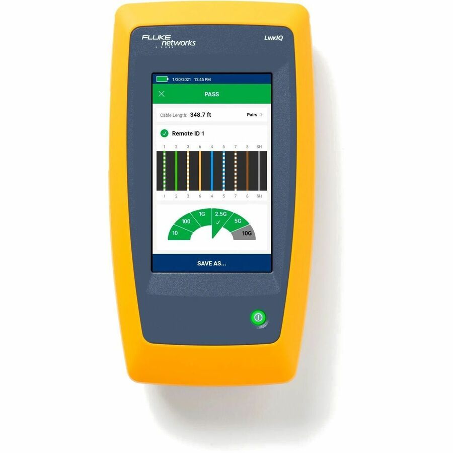 Fluke Networks LIQ-KIT-FQM-100MIC Cable and Network Tester Kit for Accurate Diagnostics