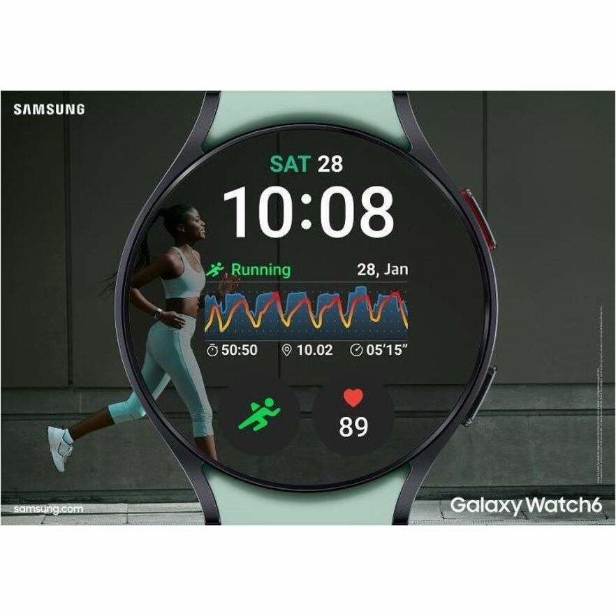 Samsung Galaxy Watch6 Bluetooth 44mm - Silver Smartwatch with Wellness Tracking