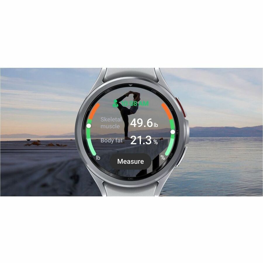 Samsung Galaxy Watch6 Classic Smart Watch - 43mm Silver Bluetooth & Wi-Fi Connectivity