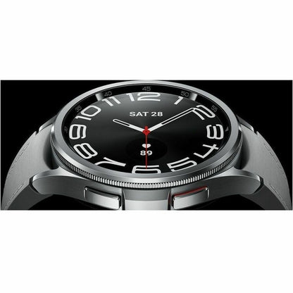 Samsung Galaxy Watch6 Classic 47mm LTE Smartwatch with Leather Band