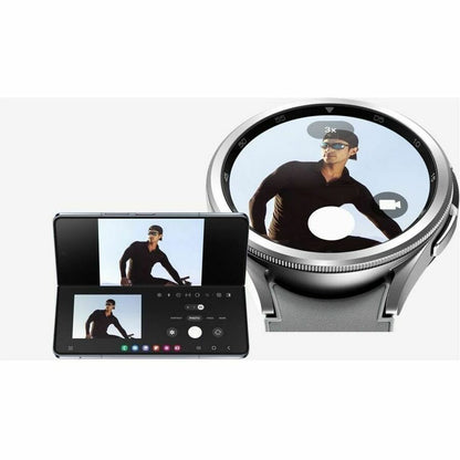 Samsung Galaxy Watch6 Classic 47mm LTE Smartwatch with Leather Band
