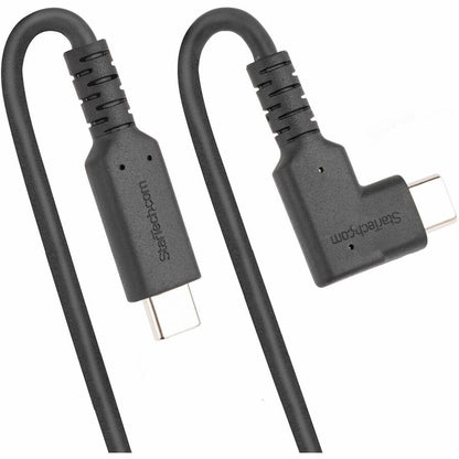 StarTech.com 6ft Rugged Right Angle USB-C Cable - USB 3.2 Gen 1, 5 Gbps Data Transfer, 4K Video, 100W Power Delivery