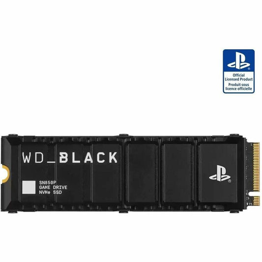 Western Digital WD Black SN850P 4TB NVMe SSD for PlayStation 5 - Officially Licensed M.2 2280 Internal Storage with Heatsink