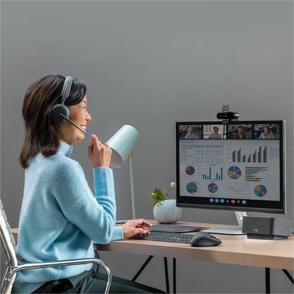 Logitech Zone Wireless 2 Headset with Bluetooth 5.2 and Hybrid ANC