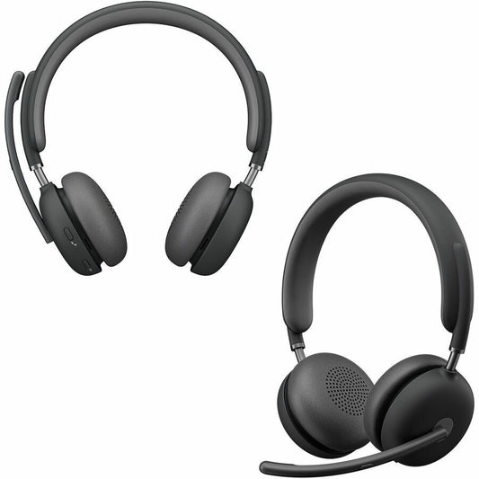 Logitech Zone Wireless 2 Headset with Bluetooth 5.2 and Hybrid ANC