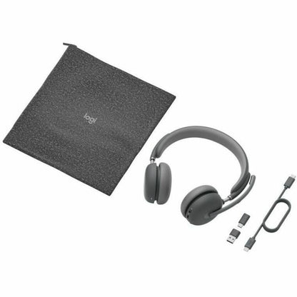 Logitech Zone Wireless 2 Headset with USB-C & USB-A | Noise-Canceling Business Headset for Teams and Calls