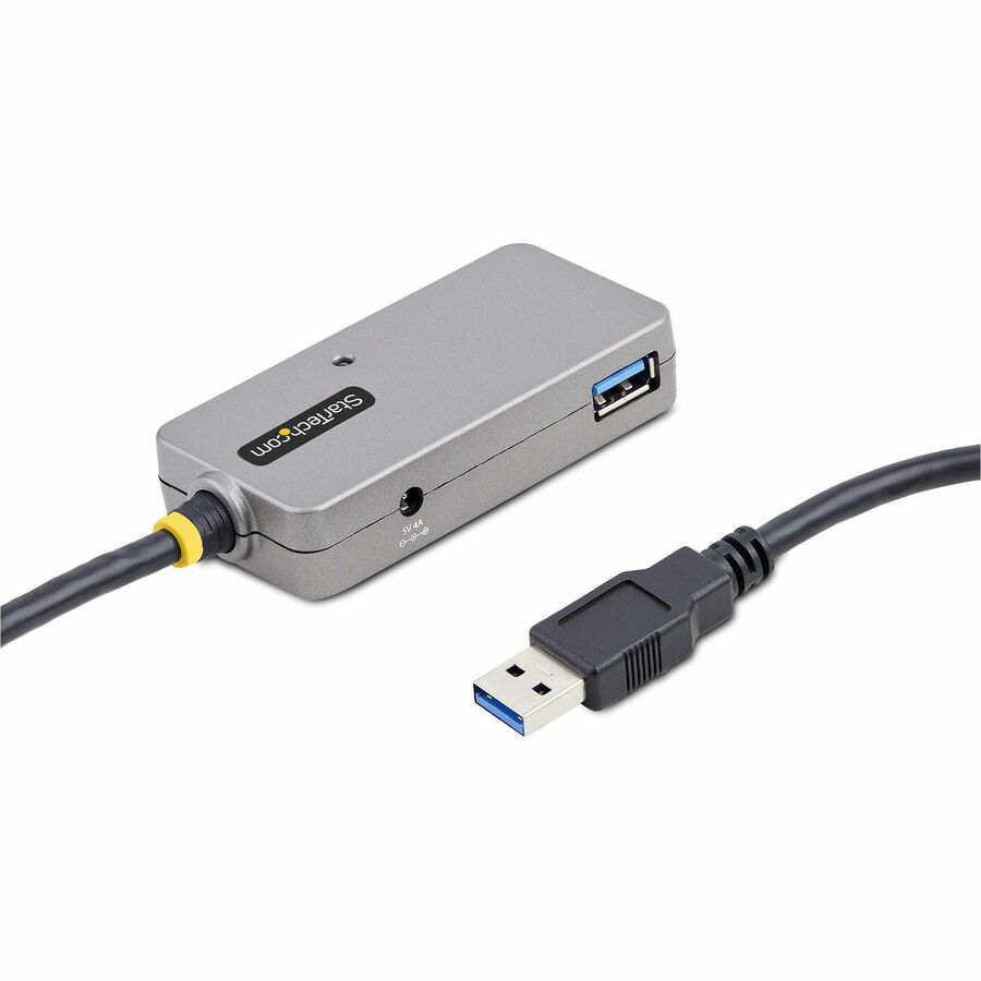 StarTech.com 33ft USB 3.2 Gen 1 Active Extension Cable with 4-Port USB Hub - Long-Range Connectivity Solution