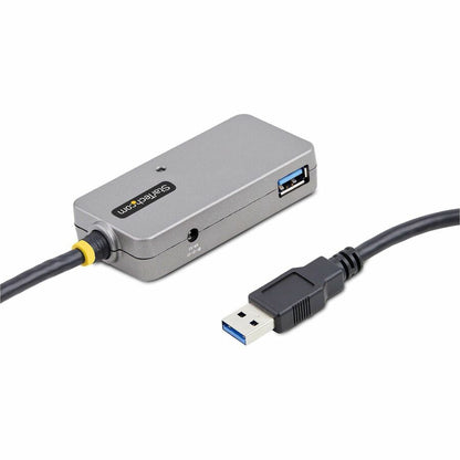 StarTech.com 33ft USB 3.2 Gen 1 Active Extension Cable with 4-Port USB Hub - Long-Range Connectivity Solution