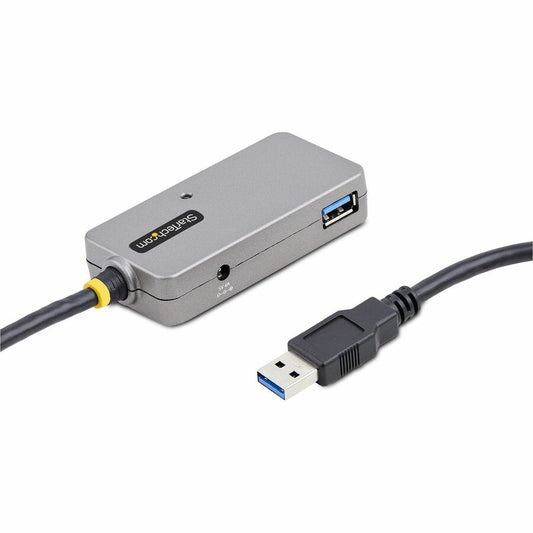 StarTech.com 33ft USB 3.2 Gen 1 Active Extension Cable with 4-Port USB Hub - Long-Range Connectivity Solution
