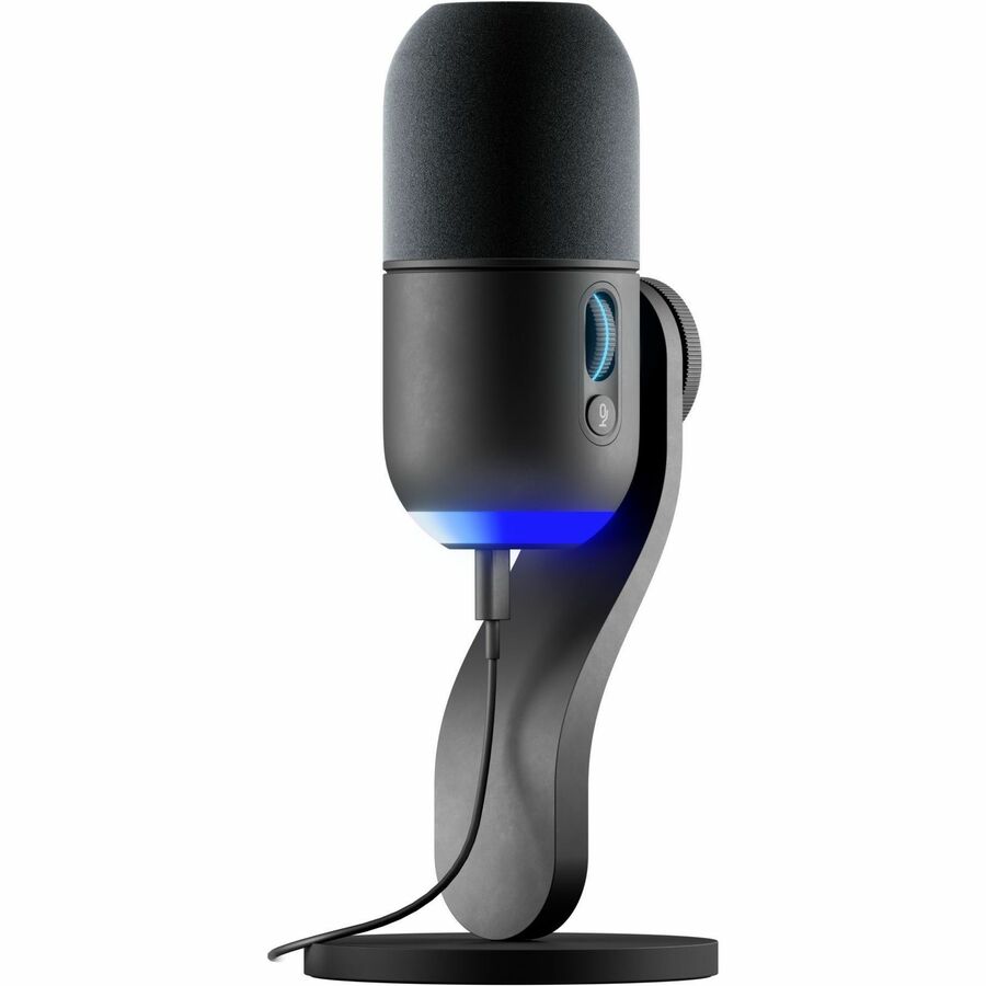 Blue Yeti GX Dynamic Microphone – Black with RGB Lighting and Advanced Audio Features
