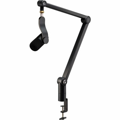 Logitech G Compass Desktop Boom Arm – Broadcast-Quality Microphone Arm for Streaming and Podcasting
