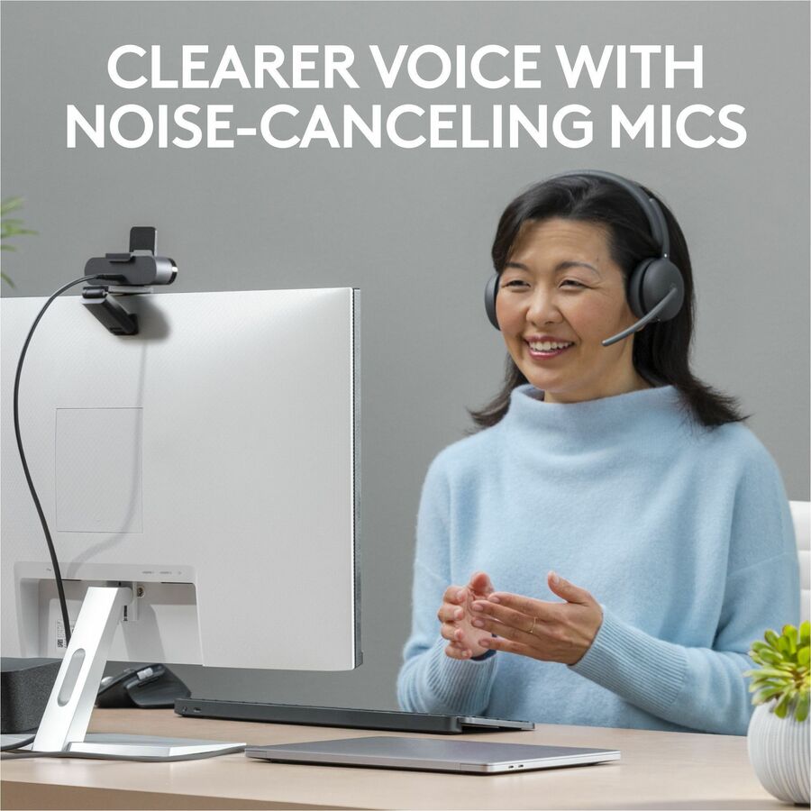 Logitech Zone 950 Wireless Headset with Active Noise Canceling and Call Clarity