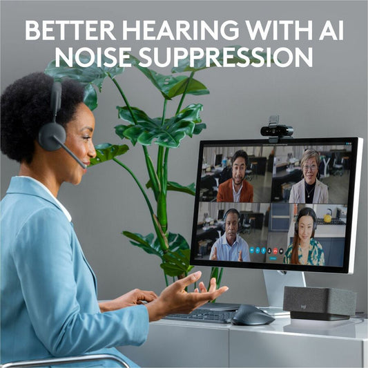 Logitech Zone 950 Wireless Headset with Active Noise Canceling and Call Clarity