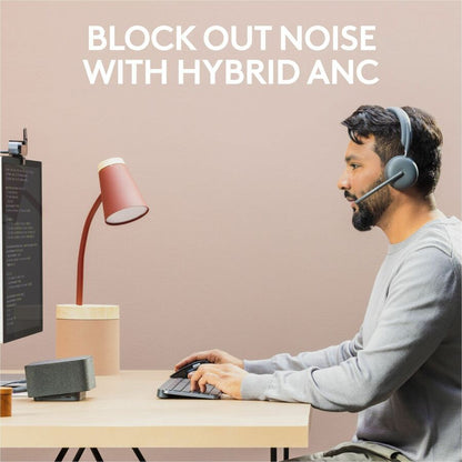 Logitech Zone 950 Wireless Headset with Active Noise Canceling and Call Clarity