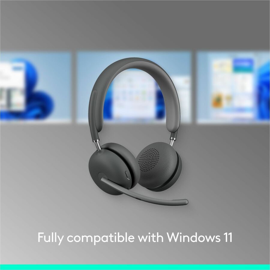 Logitech Zone 950 Wireless Headset with Active Noise Canceling and Call Clarity