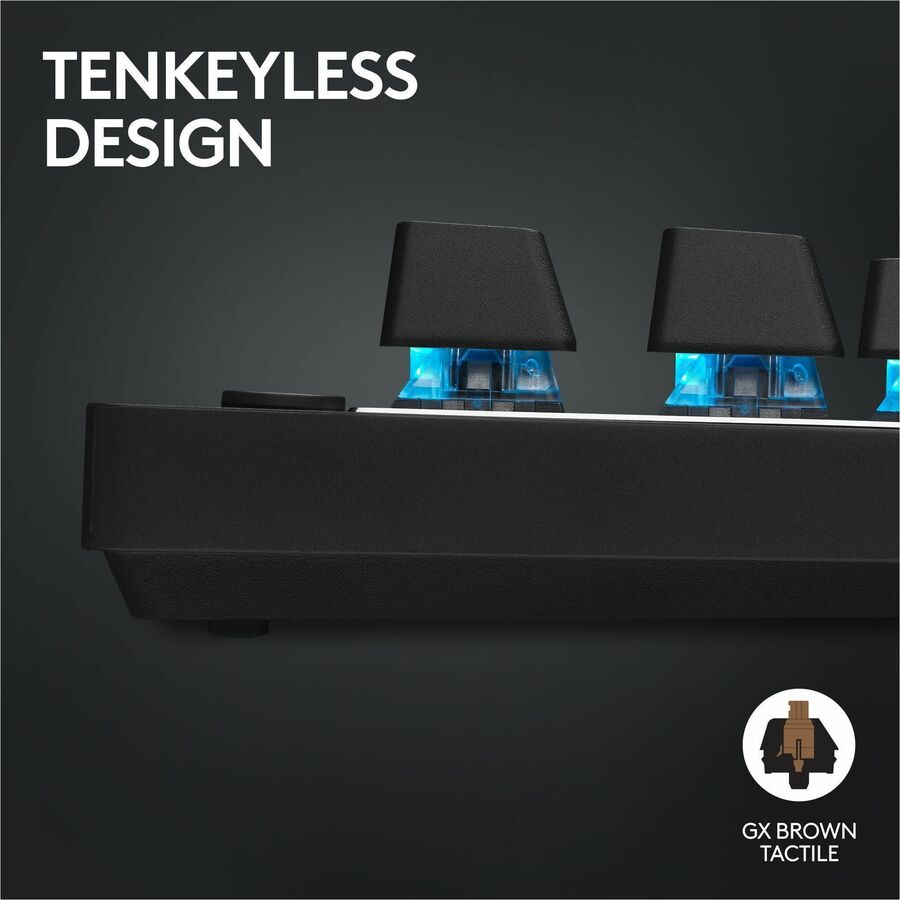 Logitech G PRO X TKL Lightspeed Wireless Gaming Keyboard with GX Brown Switches