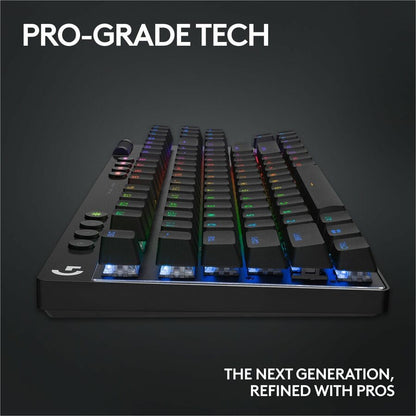Logitech G PRO X TKL Lightspeed Wireless Gaming Keyboard with GX Brown Switches