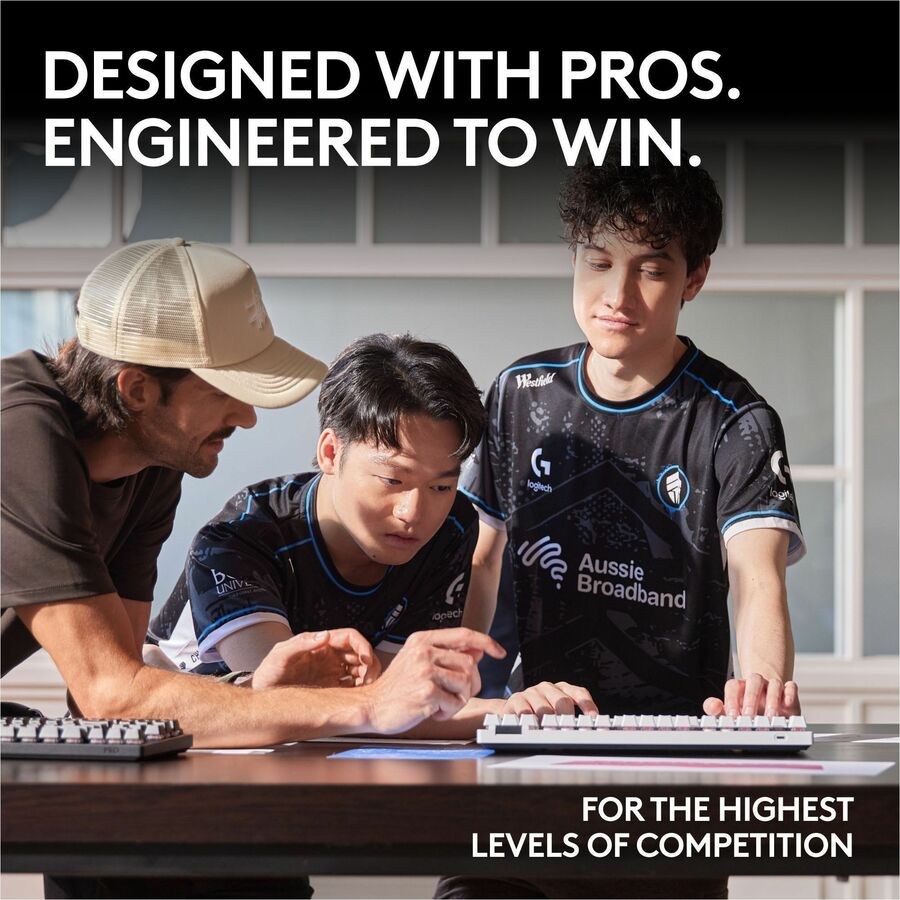 Logitech G PRO X TKL Lightspeed Wireless Gaming Keyboard with GX Brown Switches