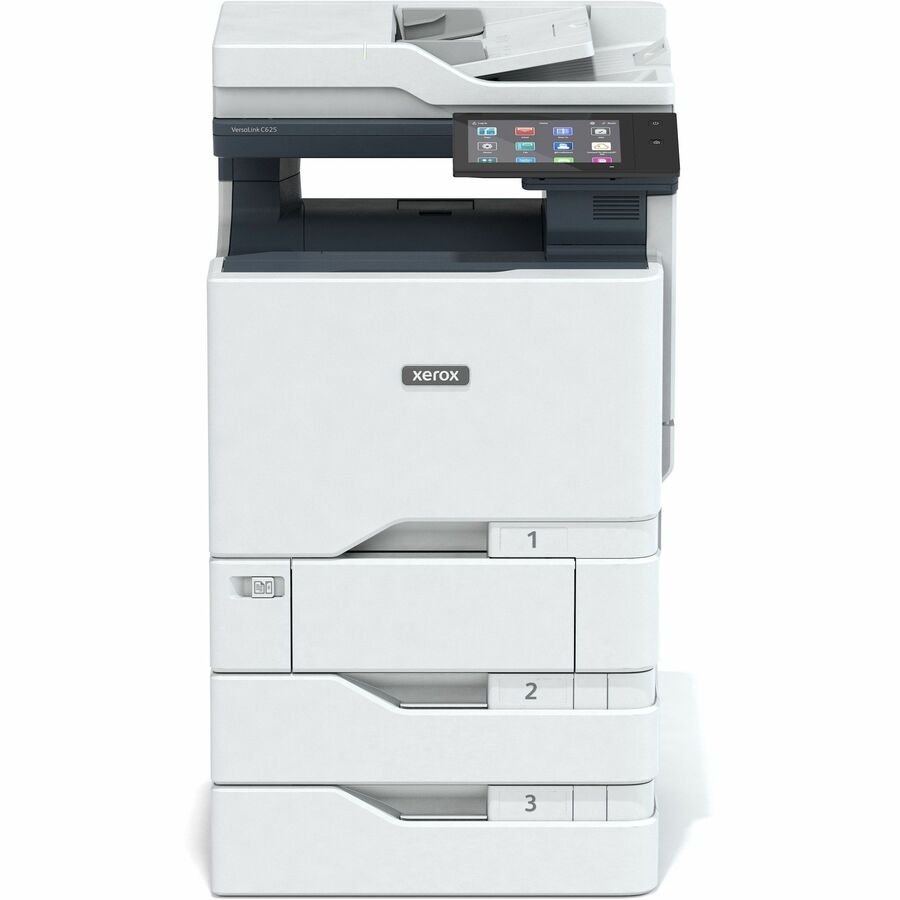 Xerox VersaLink C625 Color Multifunction Printer with 52 ppm Speed and Duplex