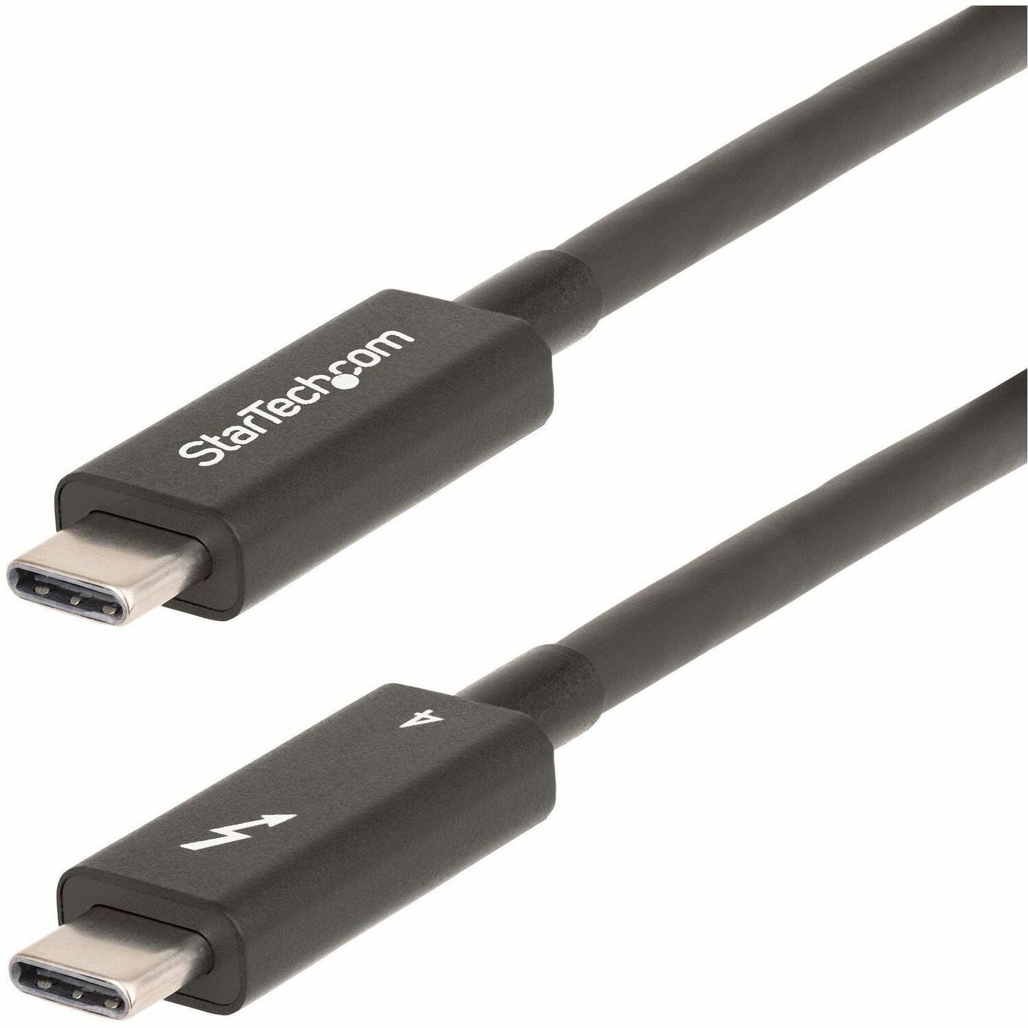 StarTech.com 6ft Active Thunderbolt 4 Cable (Part A40G2MBTB4CABLE) – 40Gbps Data Transfer, 100W Power Delivery, 8K Video Support