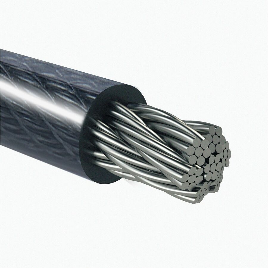 StarTech.com Universal Laptop Lock 6.6ft Security Cable for Noble Wedge, Nano, and K-Slot Devices