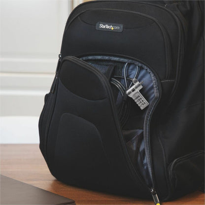 StarTech.com Universal Laptop Lock 6.6ft Security Cable for Noble Wedge, Nano, and K-Slot Devices
