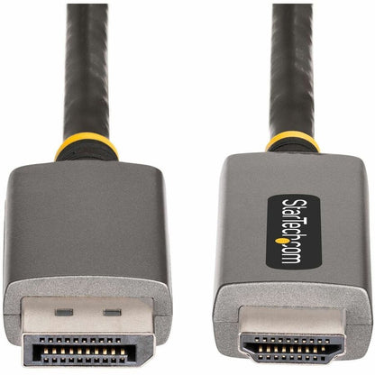 StarTech.com 6ft (2m) DisplayPort to HDMI Adapter Cable with 8K 60Hz and 4K 144Hz Support