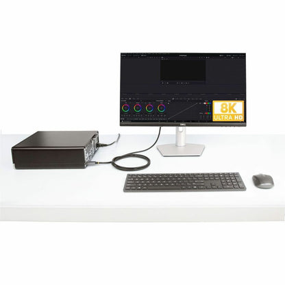 StarTech.com 6ft (2m) DisplayPort to HDMI Adapter Cable with 8K 60Hz and 4K 144Hz Support