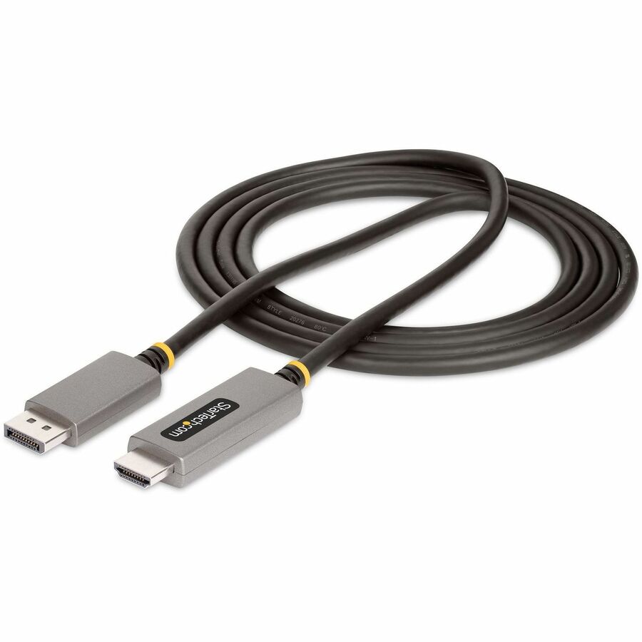 StarTech.com 6ft (2m) DisplayPort to HDMI Adapter Cable with 8K 60Hz and 4K 144Hz Support