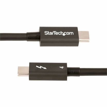 StarTech.com 3ft Thunderbolt 4 Cable with 40Gbps Data Transfer and 8K Video Support