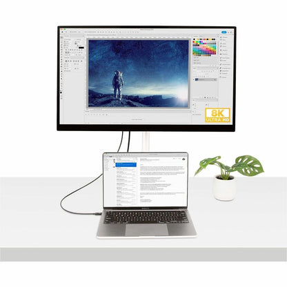 StarTech.com 3ft Thunderbolt 4 Cable with 40Gbps Data Transfer and 8K Video Support
