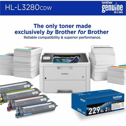 Brother HL-L3280CDW Wireless Compact Digital Color Printer with Laser Quality Output