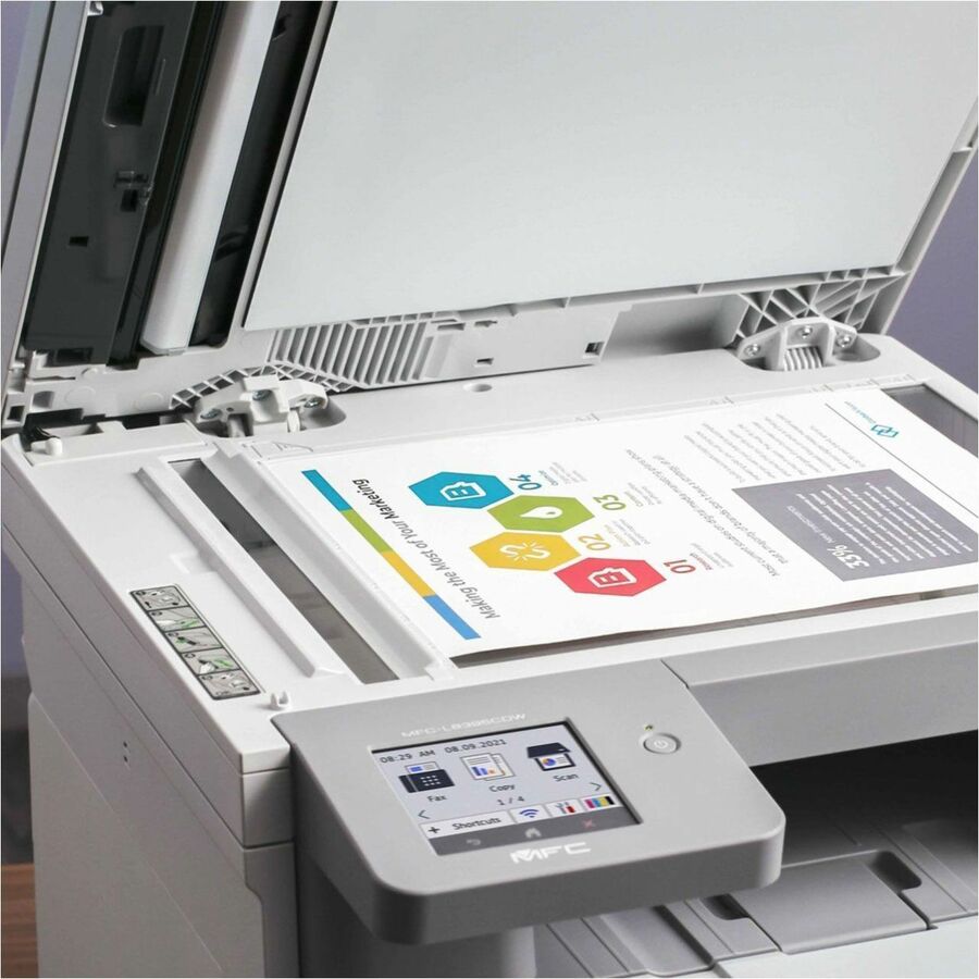 Brother Workhorse MFC-L8395CDW Wireless Color All-in-One Printer with Duplex Scanning and High-Speed Printing