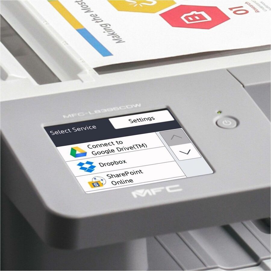 Brother Workhorse MFC-L8395CDW Wireless Color All-in-One Printer with Duplex Scanning and High-Speed Printing
