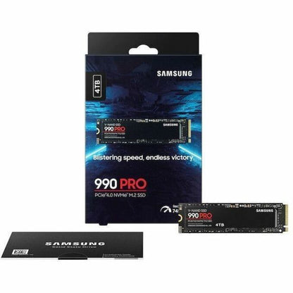 Samsung 990 PRO 4TB PCIe 4.0 NVMe M.2 SSD - High-Speed Internal Storage
