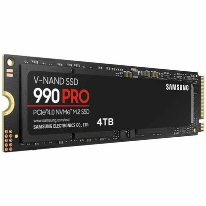Samsung 990 PRO 4TB PCIe 4.0 NVMe M.2 SSD - High-Speed Internal Storage