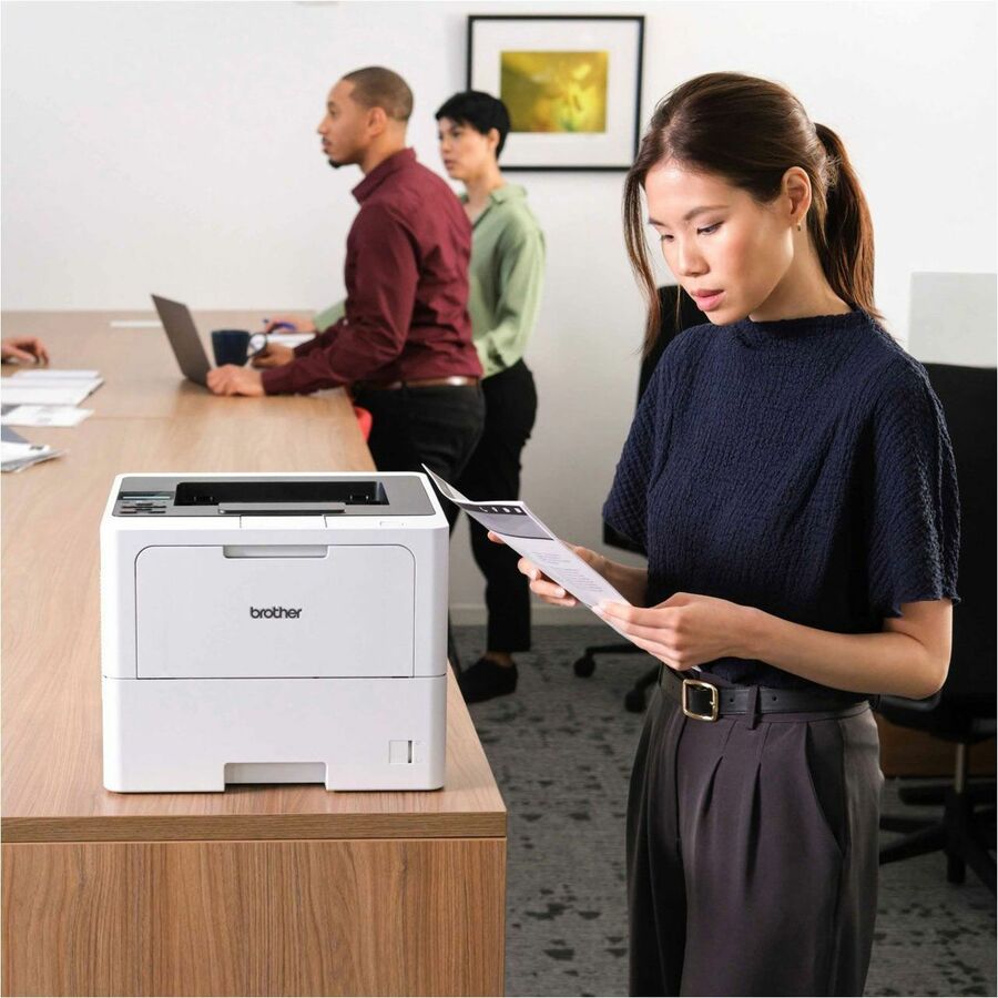 Brother HL-L6210DW Business Monochrome Laser Printer with Large Paper Capacity and Wireless Connectivity