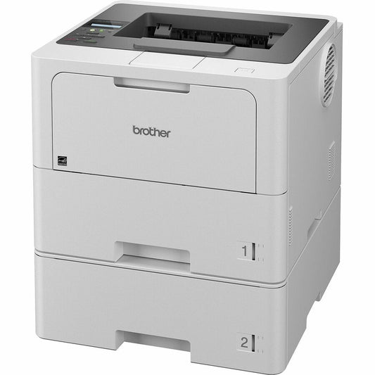 Brother HL-L6210DWT Business Monochrome Laser Printer with Dual Paper Trays and Wireless Networking