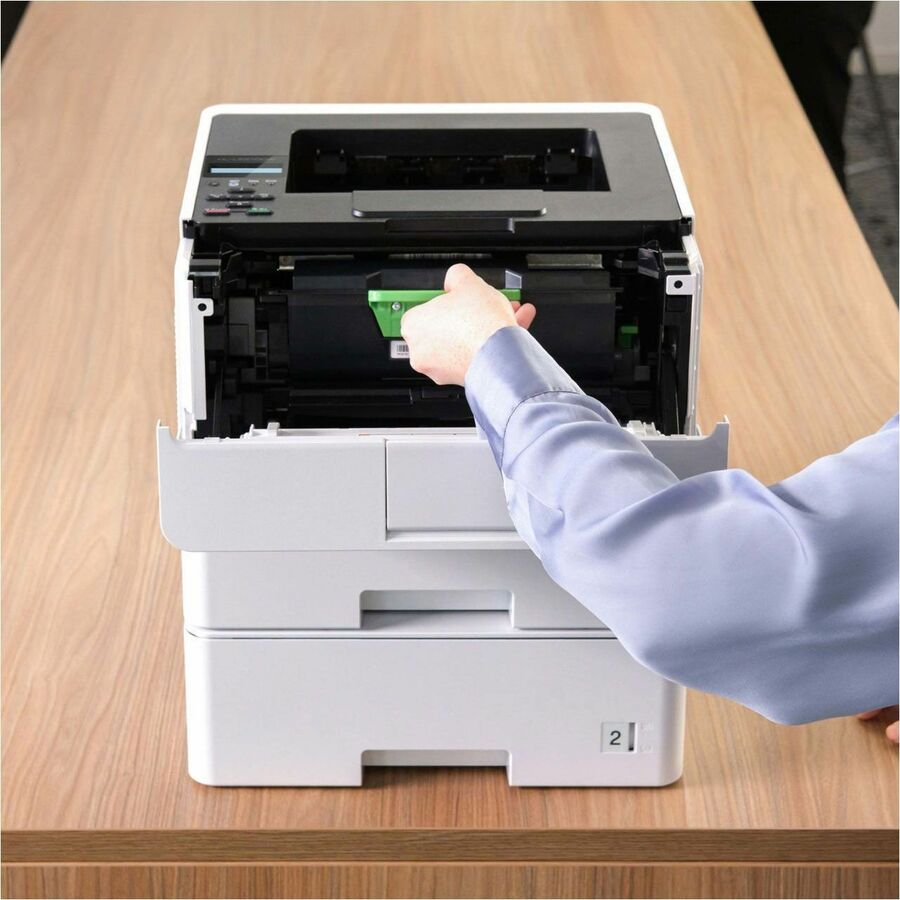 Brother HL-L6210DWT Business Monochrome Laser Printer with Dual Paper Trays and Wireless Networking