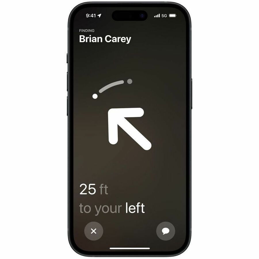 Apple iPhone 15 A2846 128 GB Smartphone - 6.1" OLED 2556 x 1179 - Hexa-core (EverestDual-core (2 Core) 3.46 GHz + Sawtooth Quad-core (4 Core) 2.02 GHz - 6 GB RAM - iOS 17 - 5G - Black