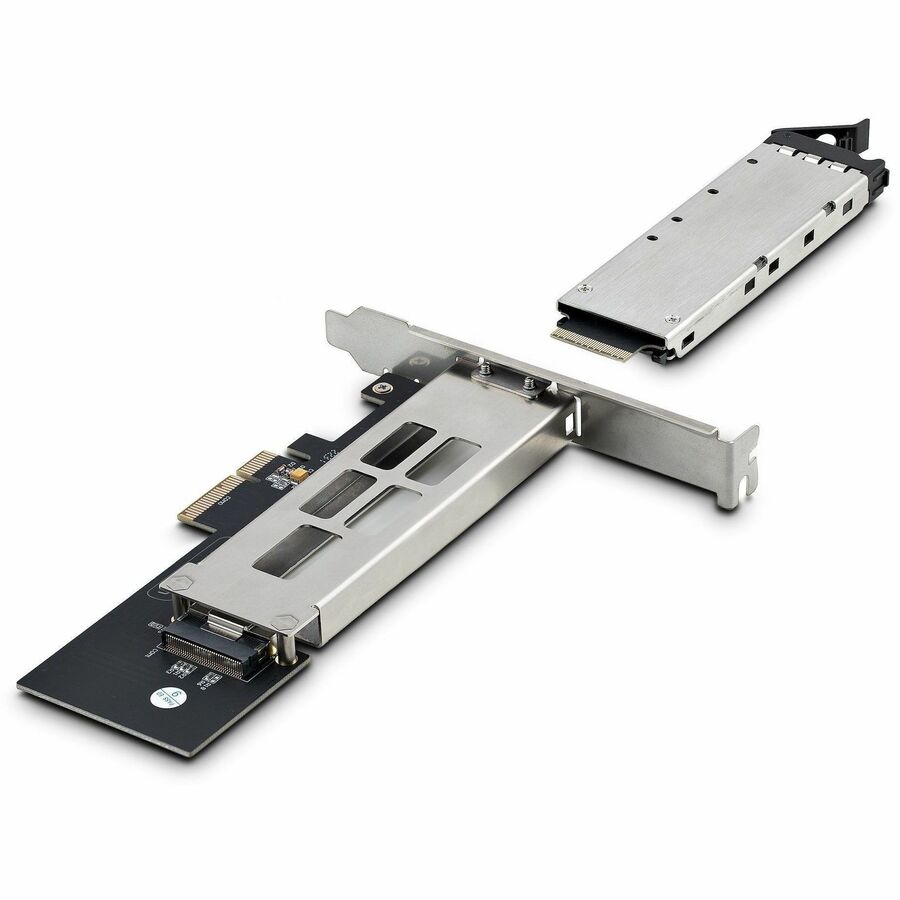 StarTech.com M.2 NVMe SSD to PCIe x4 Removable Mobile Rack with Toolless Installation