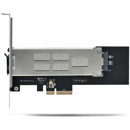 StarTech.com M.2 NVMe SSD to PCIe x4 Removable Mobile Rack with Toolless Installation