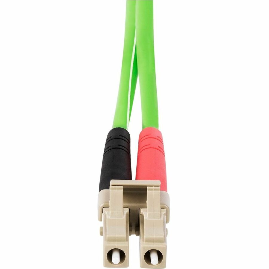 StarTech.com 25m (82ft) LC to LC OM5 Multimode Fiber Optic Patch Cable - Duplex Zipcord, 40G/100G Support, LSZH Jacket