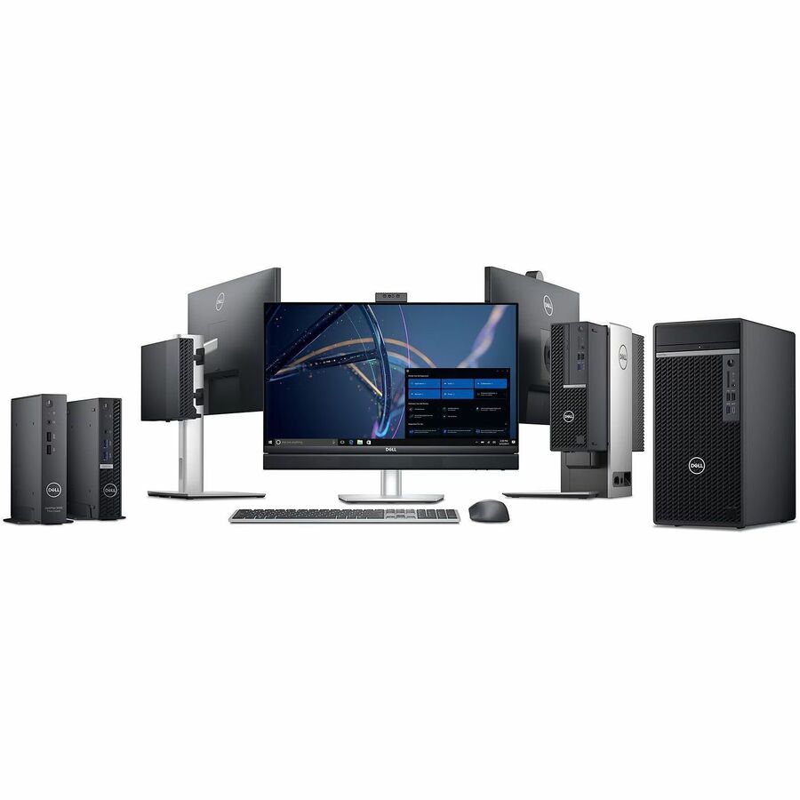 Dell OptiPlex 7000 7410 All-in-One Thin Client Pentium Gold G7400T Dual-core (2 Core) - Textured Black