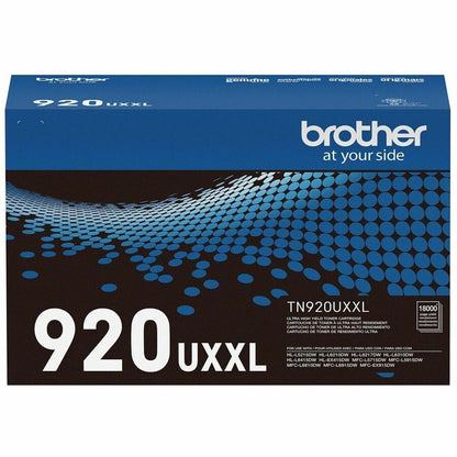 Brother Genuine TN920UXXL Ultra High-Yield Black Toner Cartridge for Brother Laser Printers