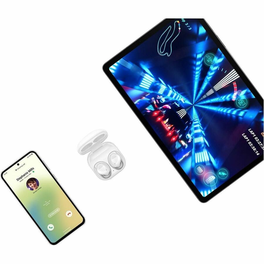 Samsung Galaxy Buds FE SM-R400NZWAXAR Wireless Earset with Active Noise Cancellation and Secure Fit